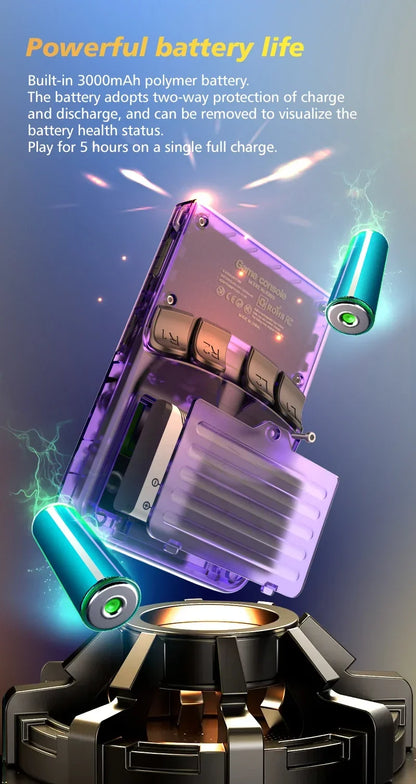 100% ArKOS R36XX Retro Handheld Game Console Linux System 3.5 Inch IPS Screen 64/128GB/256GB Game Player R36S updated version.