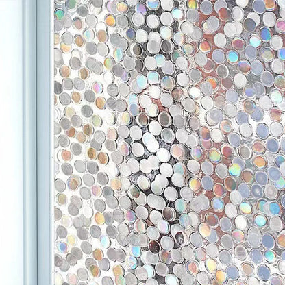 20x100cm Static Frosted Window Film Privacy Sticker For Bathroom Opaque Translucent Light Control Adhesive Glass Covering.