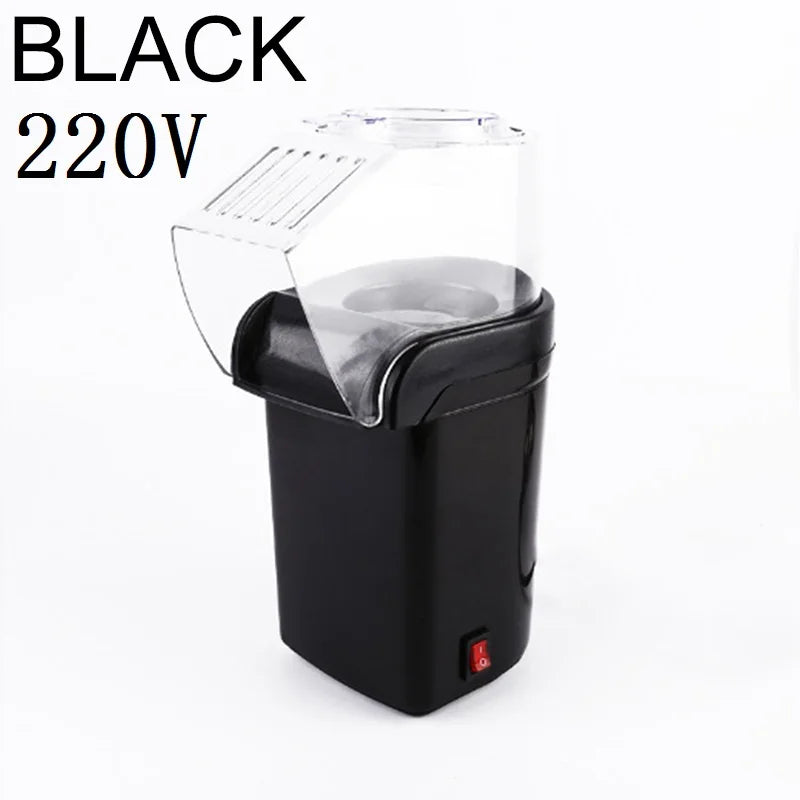 Oil-free air Corn machine,Pipoqueir eletrica hot air machine Mini Popcorn maker machine-1200W Household Healthy home kitchen.