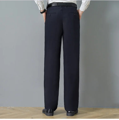 Big Fat Tall Men Clothing Men Dress Pants Extra Long Length Black Trouser Male Slim Plus Large Size Clothes 190cm 120cm 200 Cm.