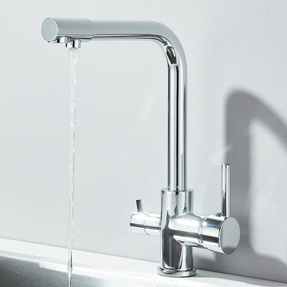 Filtered Kitchen Sink Faucets Drinking Water Filter Kitchen Faucet Sink Tap Hot Cold Water Tap For Kitchen