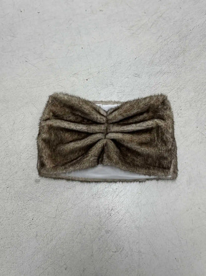 Faux Fur Bodycon Mini Skirts 2025 Fall Winter Women Fashion Sexy Low Waist Hipster Furry Night Clubwear Bottoms Streetwear Skirt.