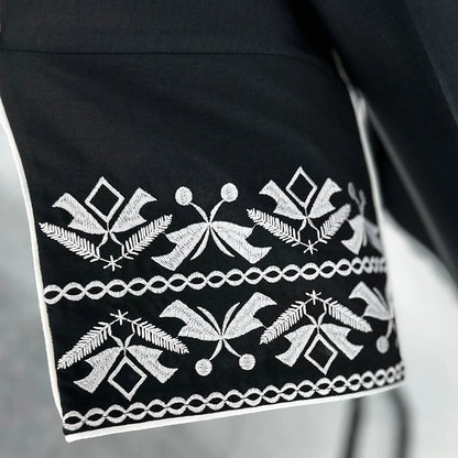 Fashion Classic Embroidered Abaya Hijab Dress Kimono Coat Outwear Women Long Sleeve Loose Arabic Muslim Dubai Moroccan Caftan.