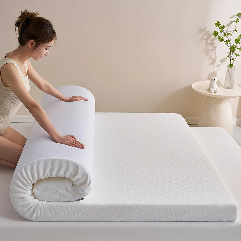 Anpassbare Memory-Schaum-Latexmatratze, Heimbettmatratze, weiches Schlafzimmerkissen, speziell für Mietzimmer