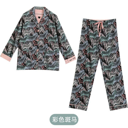 Matching Pajamas 2 Piece Set Women Pj Sets Women 2 Piece Set Outfit 100% Cotton Pajamas for Women Loungwear Set Loose Sleepwear