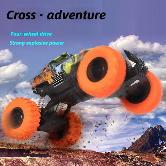 Children's toy car high-speed off-road vehicle outdoor toy off-road vehicle model inertia climbing stunt vehicle children's gift.