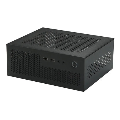 A09 3.8L ITX Chassis A4 HTPC Portable Computer PC Support PCIe 2.5' SSD Drive Mini IPC Flex PSU Case.