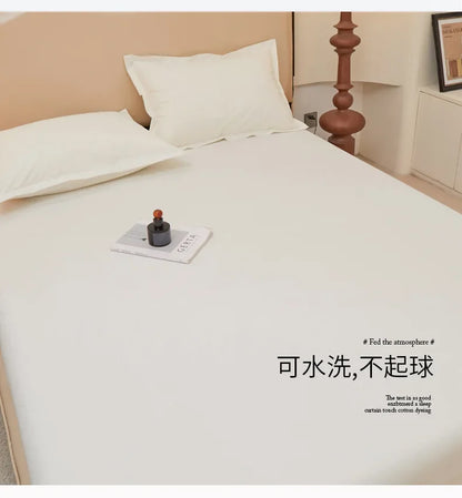 Waterproof bedsheet, bedspread, single piece urine proof and breathable mattress, dustproof cover, mat without pillowcase.