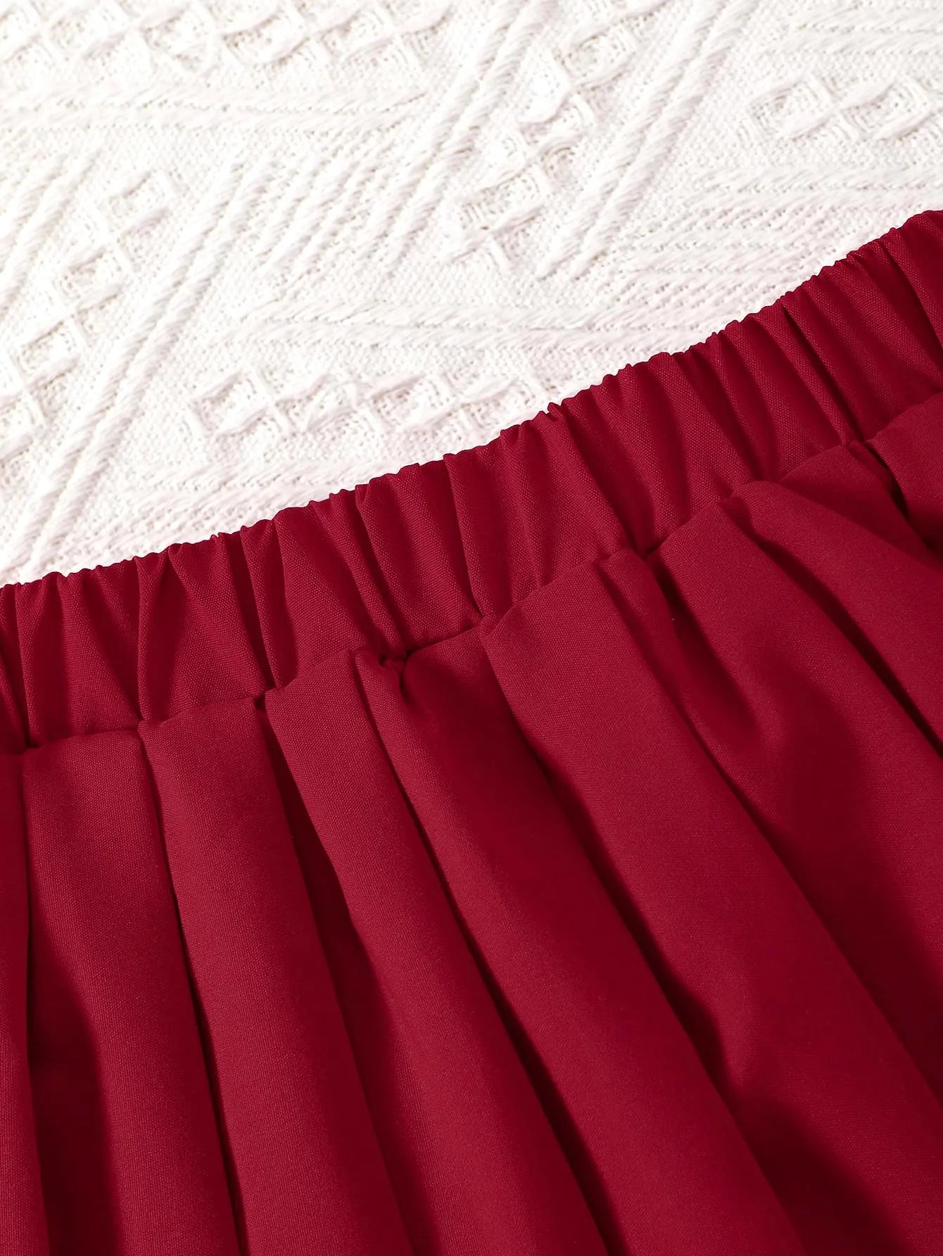 Spring 3-10y Kids Girls Clothes Heart Printing Tops Pleated Skirt 2pcs Sets Children's Outdoor Daily Wear Valentine's Day Gift.