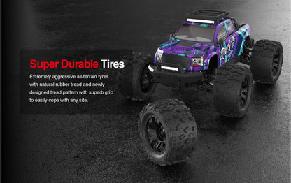 Teeggi 1/14 4WD High Speed Rc Off-road Car 100KM/H Brushless motor 3S Remote Control Truck Drift Racing Cars Toys For kid Gifts.
