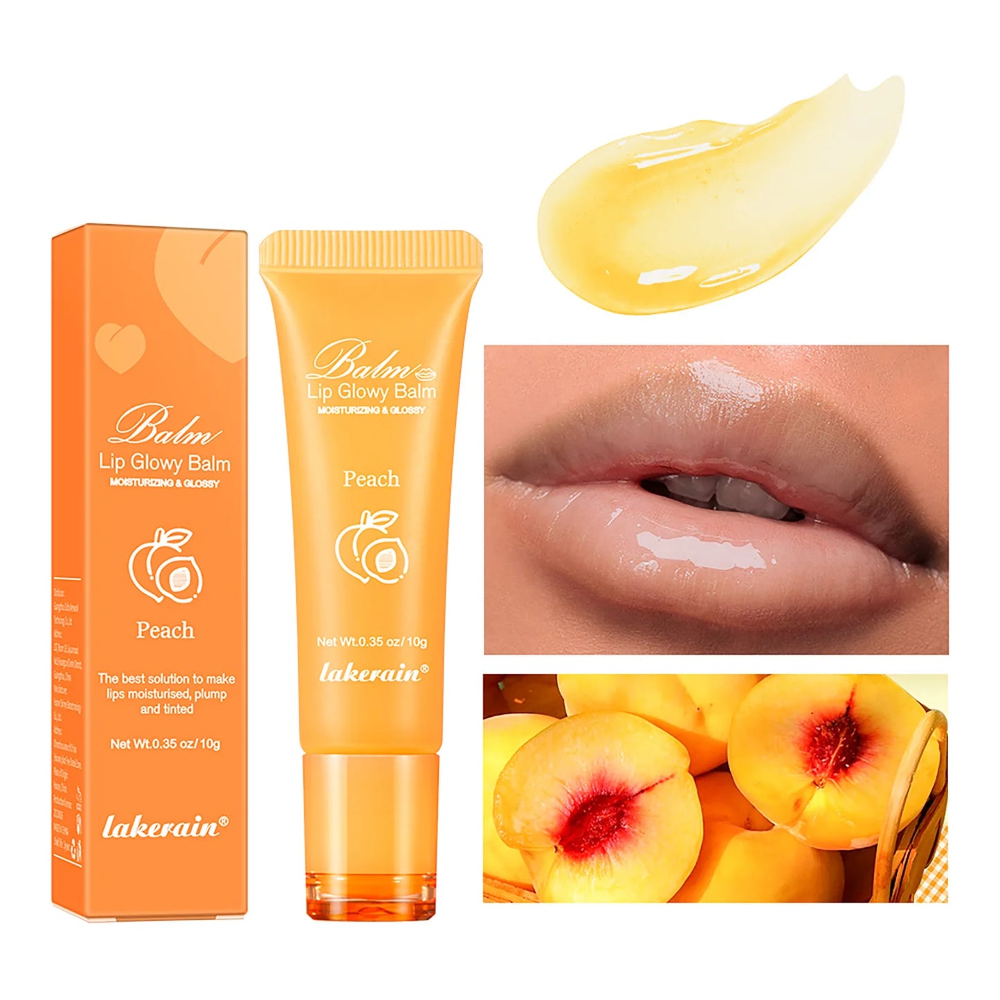 Fruit Honey Moisturizing Lip Oil Sexy Plump Lip Jelly Strawberry Tinted Lip Liquid  Oil Lipgloss Makeup Makeup.