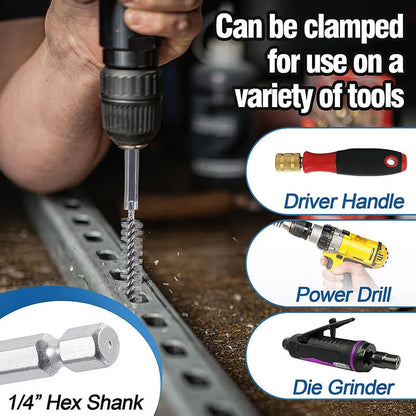 Edelstahl-Bohrbürste, gedrehter Draht, Edelstahl-Reinigungsbürsten für die Reinigung von elektrischen Bohrmaschinen und Schlagwerkzeugen