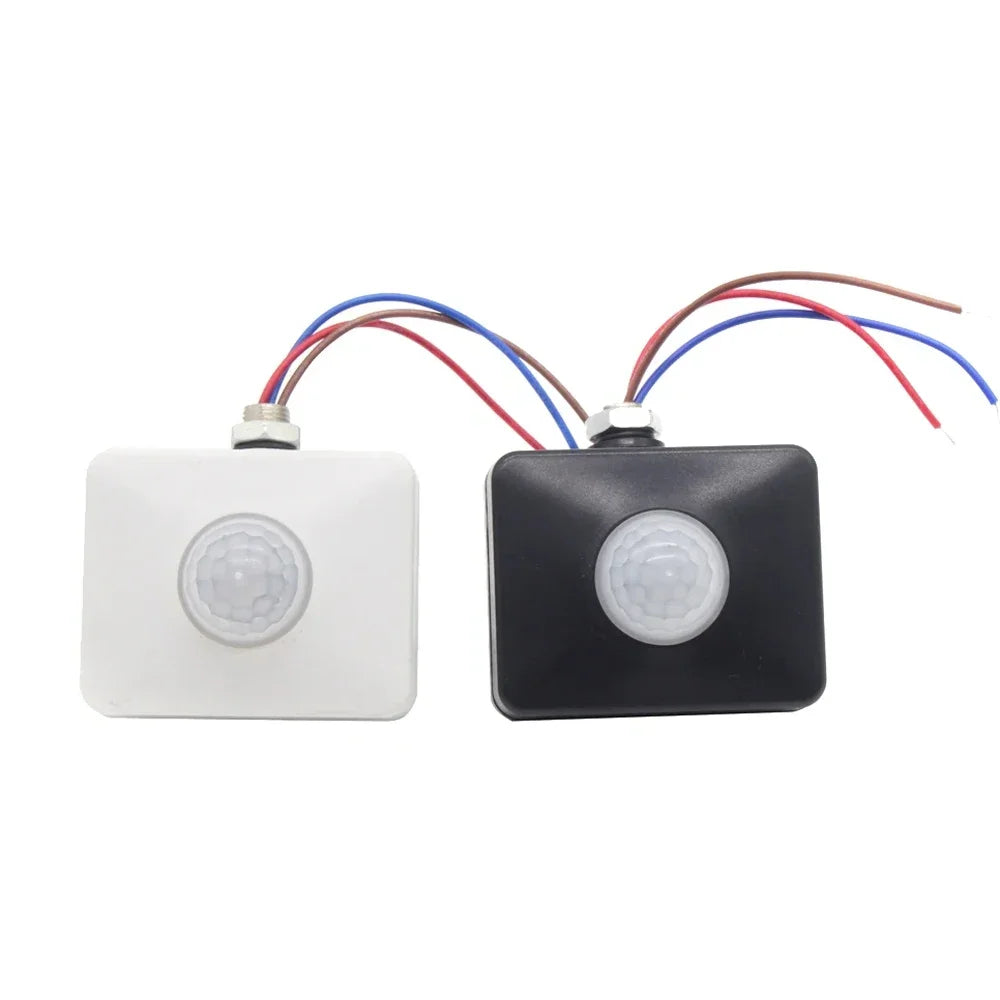 12V 220V PIR Sensor Schalter Außen Bewegungsmelder Sensor Timer 110V Automatische Infrarot Licht Schalter für 12V 220V Licht.