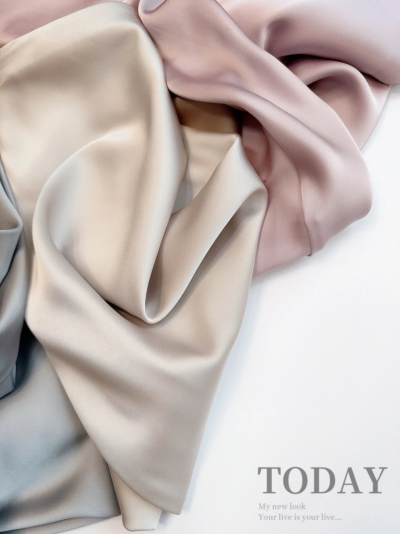 French Style Chic Women's Acetic Acid Satin Flowy High Waist Hip Hugging Skirt for Spring/Summer Fishing Tail Skirt A-line Skirt