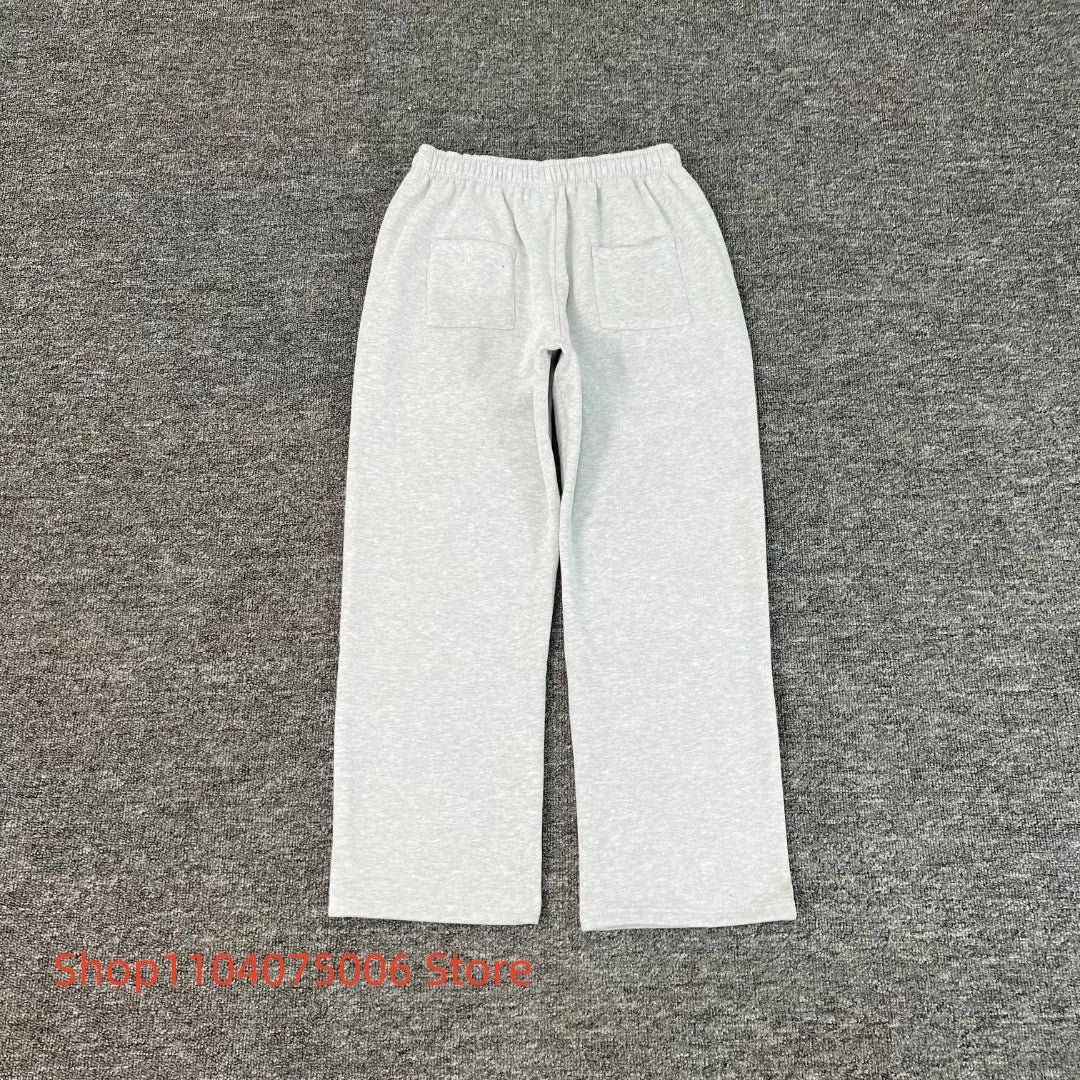 Pepe Studio Fleece-Lined Elastic Waist Jogger Pants Winter Warm Soft Loose Fit Sweatpants with Drawstring for Women Men.