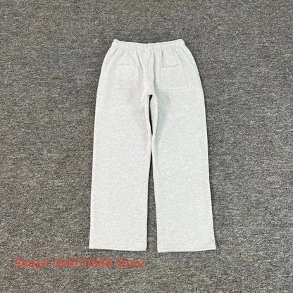Pepe Studio Fleece-Lined Elastic Waist Jogger Pants Winter Warm Soft Loose Fit Sweatpants with Drawstring for Women Men.