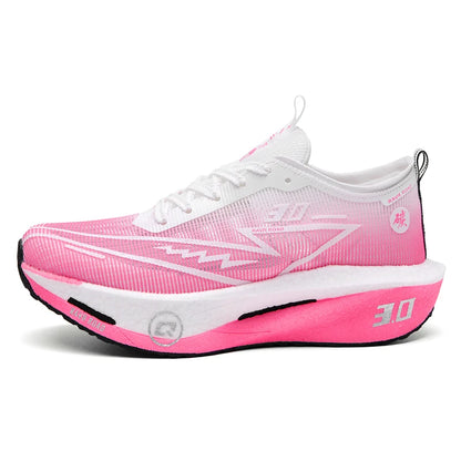 2025 Men Sports Running Shoes Q3 Casual Carbon Plate Marathon Breathable Lightweight Women's Comfortable Nonskid Sneakers