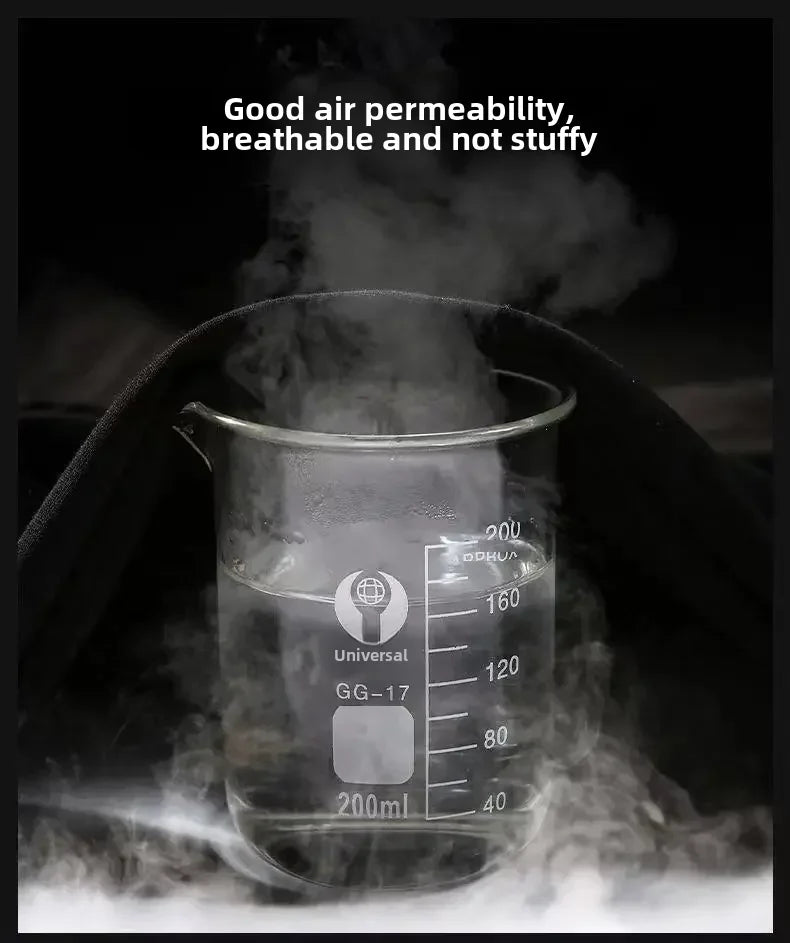 Autumn Winter Men's Loose-fit Casual Straight-leg Pants Fleece-lined Thickened Bunded Feet Sweatpants Trendy Male Style.