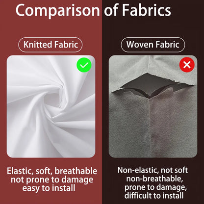 2-Zipper & 6-Side Waterproof Mattress Protector -Ultra Soft Knitted Fabric Breathable Noiseless Mattress Encasement.