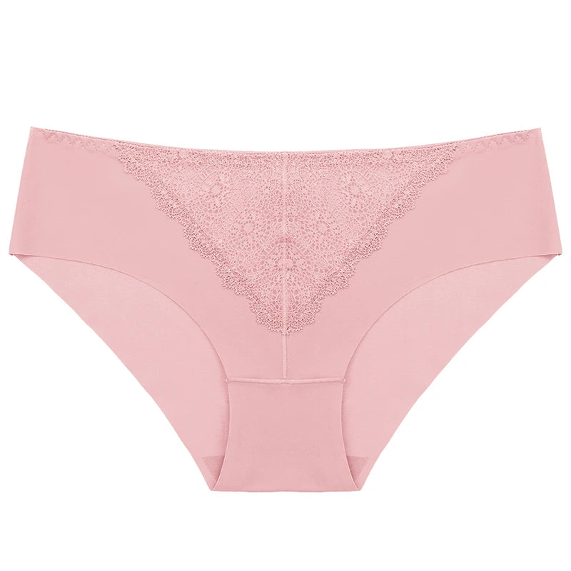 BZEL 10PCS/Set Women's Panties Exquisite Sweet Lace Underwear Sexy Lingerie Silk Satin Briefs Woman Comfort Breathable Underpant