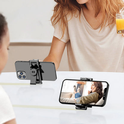 C01 Detachable Phone Clip BluetoothRemote Control Selfie Stick Tripod Portable Tripie Stabilizer Stand for Cell Phone.