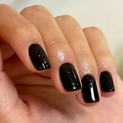 ARTAUG 24PCS Press On Nails Short Almond Wine Red High Saturation Fake Press On Nails  Korean Press On Nails Valentine'S Day.