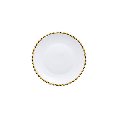 Nordic Luxury Phnom Penh Love Plate Ceramic Plate Dim Sum Fruit Breakfast Salad Dish Restaurant Steak Plate Jewelry.