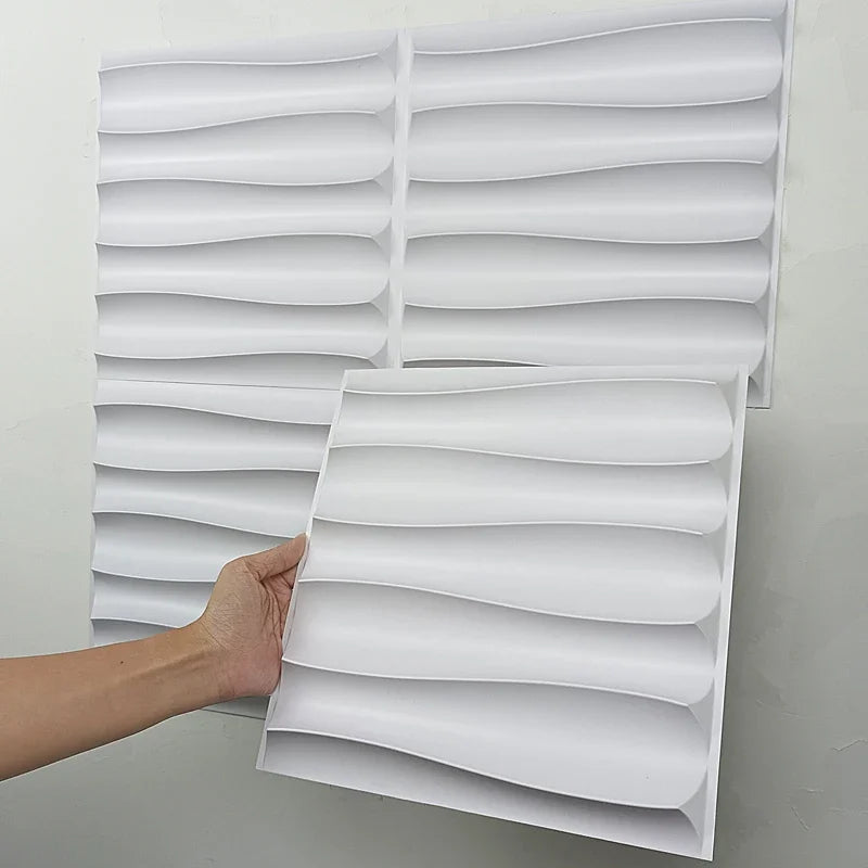 30x30cm house wall renovation geometric 3D wall panel non-self-adhesive 3D wall sticker art tile wallpaper room bathroom ceiling