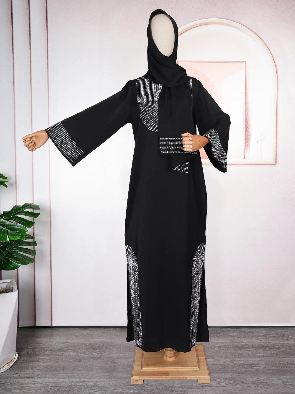 Abayas For Women Dubai Luxury 2025 African Muslim Fashion Dress Caftan Marocain Evening Party Dresses Boubou Robe Djellaba Femme.