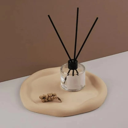 Creative Irregular Cloud Tray Silicone Mold Diy Oval Round Plaster Concrete Jewelry Storage Tray Home Decoration Casting Mold.