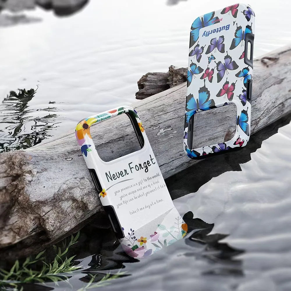 VORMIR 5pcs Coated 2 in 1 Blank Phone Cases for 3D Sublimation Printing Covers for iPhone 17 16 15 14 13 12 11 X XS XR Pro Max.