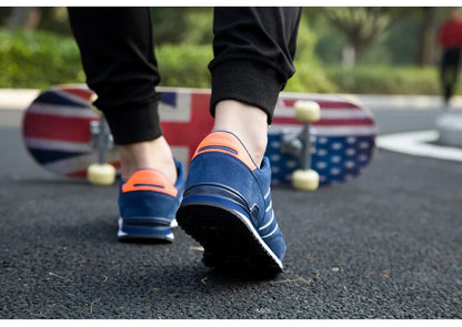 Brand Sneakers Men Outdoor Running Shoes High Quality Lace-Up Men Casual Shoes Fashion Comfortable Walking Shoes Tenis Hombres