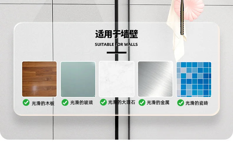 Bohrfreies Badezimmerregal über der Tür, hängender Organizer, wandmontiertes Korbregal, mehrschichtiges Duschraum-Aufbewahrungsregal für Toilette