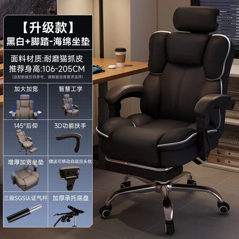 Rückenlehne Student Bürostuhl Konferenz Räder Kommode Lesen Bürostuhl Thron Bequeme Sillas De Oficina Home Möbel