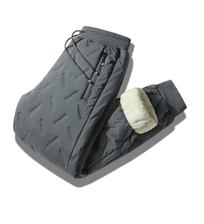 Men's down trousers autumn and winter new padded and thickened outdoor -20 degrees snow warm bottoms men's windproof Harem Pants.