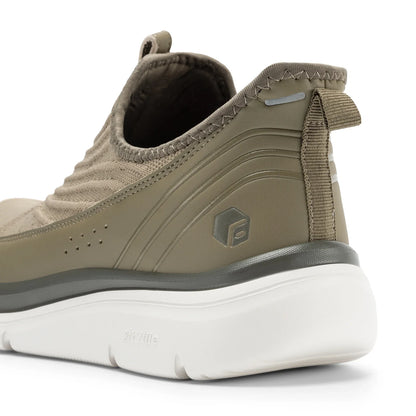 Fitville Wide Men'S Slip-On Running Shoes Lightweight Breathable Outdoor Casual Sports Walking Shoes Sneakers For Swollen Feet