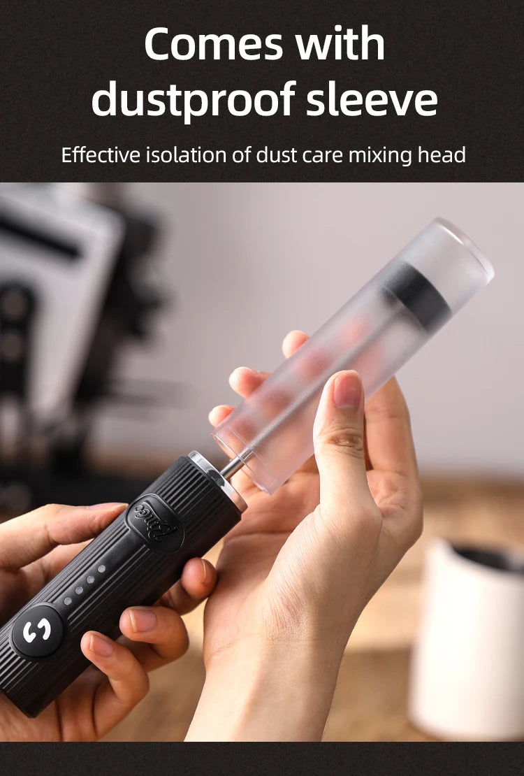 Bincoo New Milk Foamer Coffee Whisk Mixer Electric Blender Egg Beater Mini Frother Handle Stirrer Cappuccino Maker Cooking Tools.