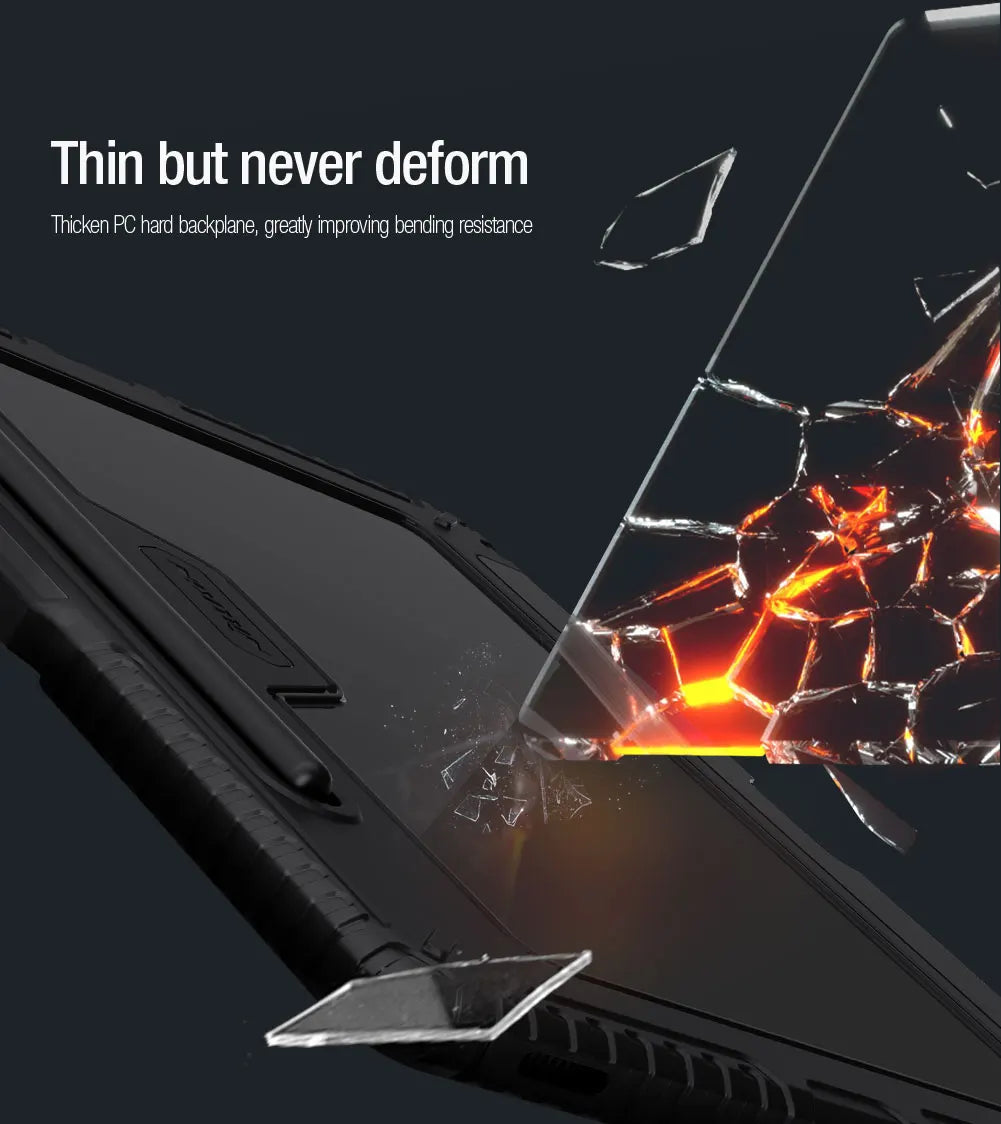 NILLKIN Magic Keyboard For Samsung Galaxy Tab S10 FE+ Case Backlight Keyboard For Samsung S10/S9 Plus Case With Len Protection.