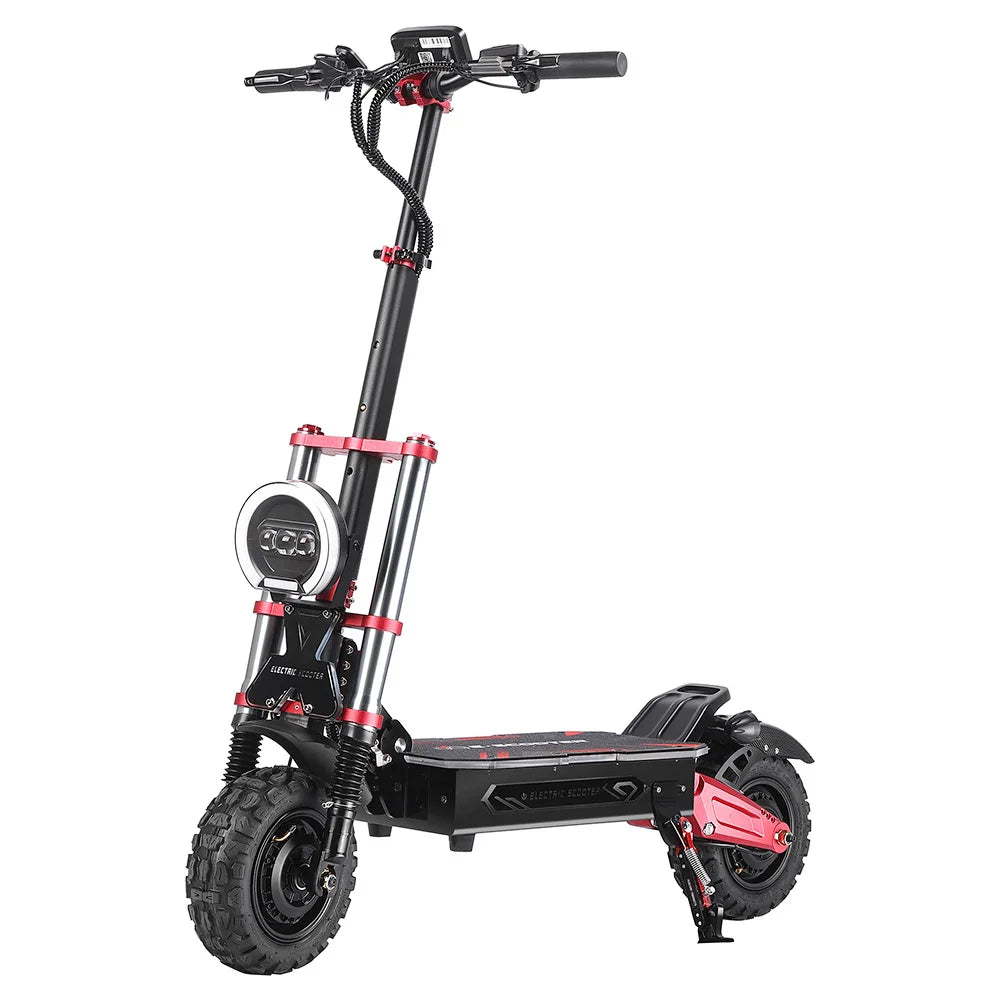 BOYUEDA S5-11 Electric Scooter, 2*3000W Motor, 60V 38AH Battery, 11-inch Tire, 85km/h Max Speed, Dual Hydraulic Disc Brakes.