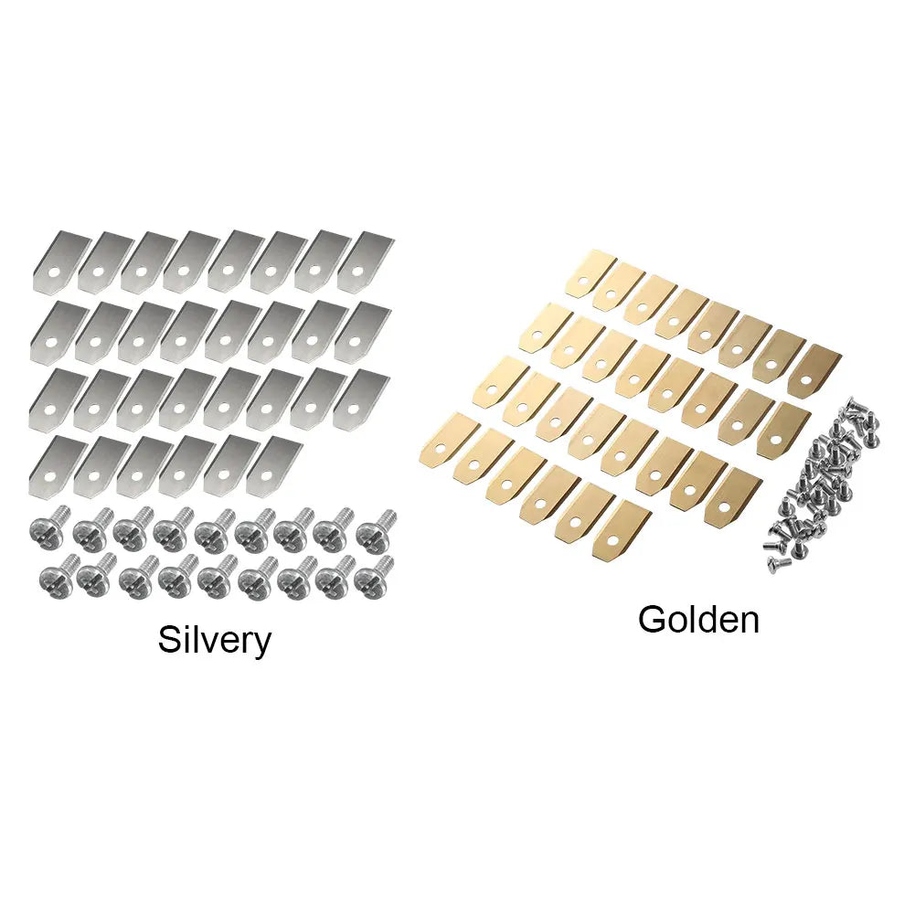 18/30PCS Rasenmäher Schneidmesser Edelstahl Mäher Cutter Klinge Ersatz Trimmer Cutter für Husqvarna Automower/Gardena