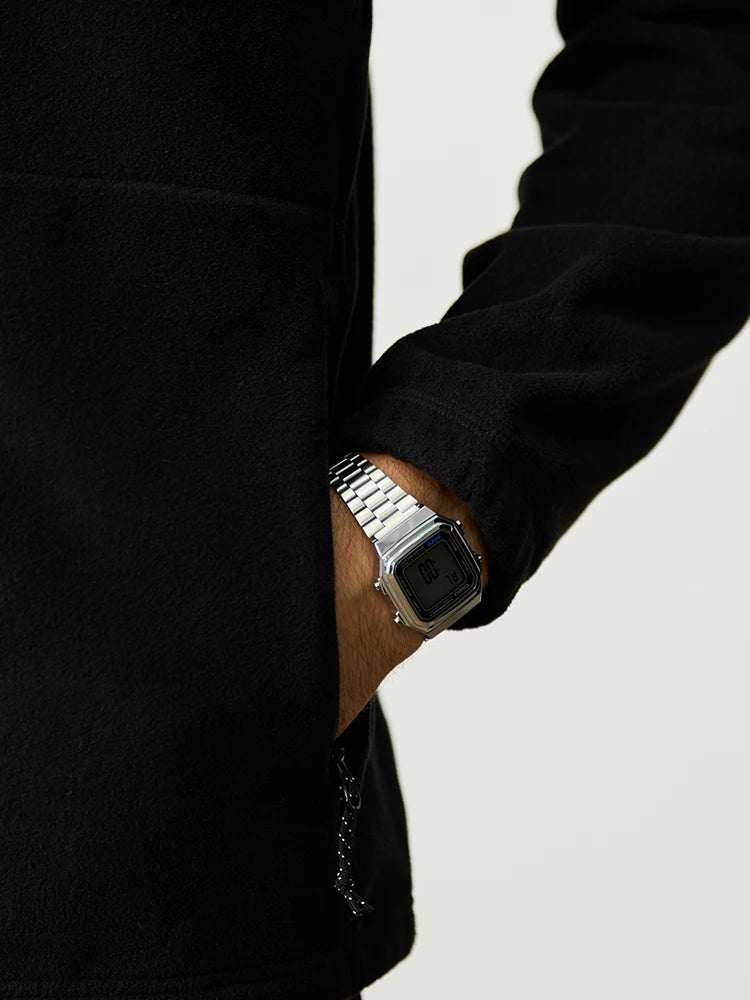 SIMWOOD 2025 Autumn Winter Men's Anti Static Polar Fleece Jacket 300gsm Anti-Electricity Coat Regular Fit Warm Fleece for Daily.