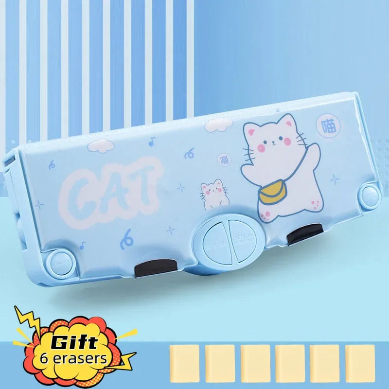 Astronaut multifunktion ale Büro Briefpapier Box Grundschule Schüler große Kapazität Feder mäppchen Cartoon Geschenk 6-teiliges Set.