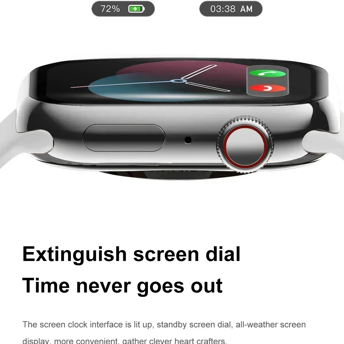 2025 New Original For Apple Watch Series 10 Women SmartWatch GPS Track Bluetooth Call NFC IP68 Waterproof Compass Men SmartWatch