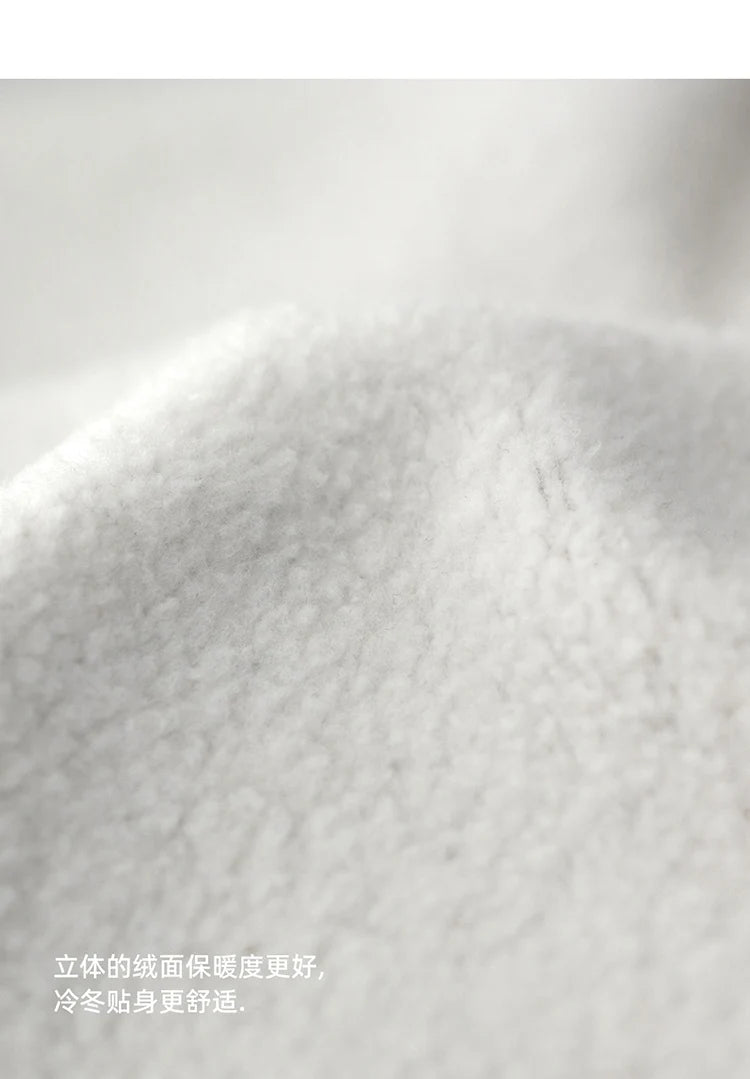 420G Heavyweight Fleece-Lined Sweatpants for Men, Lamb Wool Fleece, Warm Drawstring, Light Gray, Sports Casual Joggers, Winter.