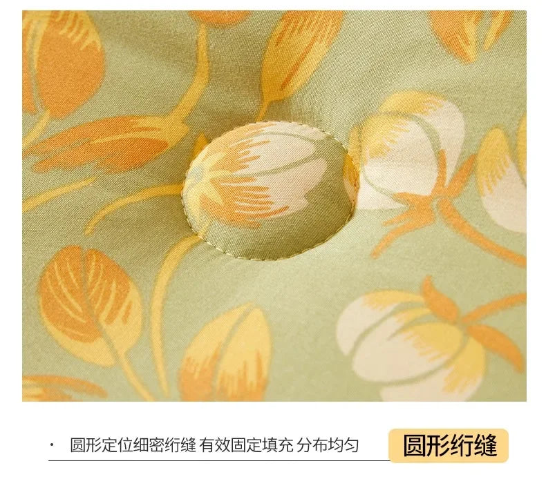 New A-class Retro Double Yarn Bean Velvet Winter Blanket Core, Fast Heating Warm Blanket, Four Seasons Spring and Autumn Quilt