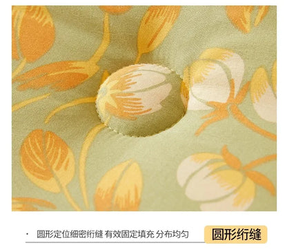 New A-class Retro Double Yarn Bean Velvet Winter Blanket Core, Fast Heating Warm Blanket, Four Seasons Spring and Autumn Quilt