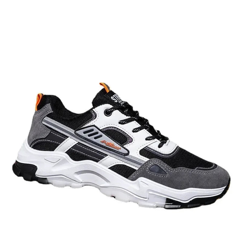 Men's Breathable Mesh Running Sneakers  Running Shoes Outdoor Anti-skid Sports Running Shoes Men Fashion Sports Shoes 2024.