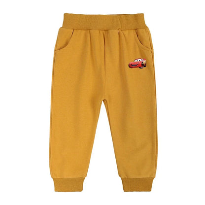 Korean Baby Clothing Sets Spring Autumn Toddler Boy Girl Cartoon Car Lightning Mcqueen Tracksuit Pullover Pants 2PCS Suit Outfit.