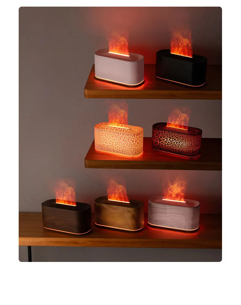 2025 New Aroma Diffuser Humidifier Addable Essential Oils Aroma Diffuser with Protection Function 7 Colors Ambient Night Light.