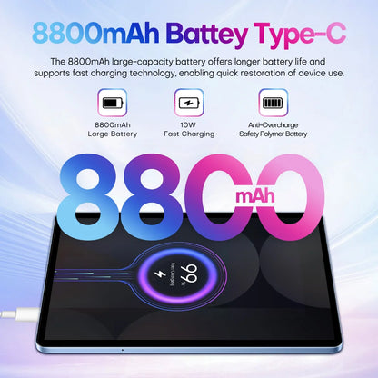 Original Pad 9 Pro 11 Inch 16GB RAM 1TB ROM tablet Android 15 Core Pad Tablet PC Phone Dual Wifi tablette android 8800mah.